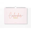 Minimalist Monthly Wall Calendar Planner